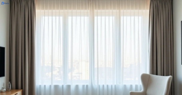 Restored vibrant drapes in laverton-vic QLD after Matty Curtain Cleaning